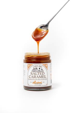 Stuff we dig 9. Salted caramel sauce made by a homesteader in Orange County, NY.