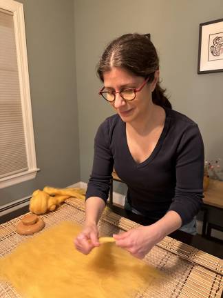 Zen and the art of felting a sunflower Zen and the art of felting a sunflower