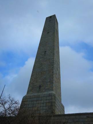 Local hikes, global gear Many states have monuments that mark their highest points, but New Jersey’s obelisk, built in 1930, is the grandest. Getting there is going to chew up your boots, though.
