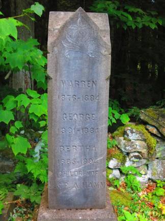 We pause at ancient cemeteries where too many stones mark the graves of little children.