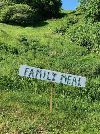 The nomads took root in the Catskills for two summers, where they built a clay oven to cook open-fire meals, beginning a tradition that started humble and grew and grew.