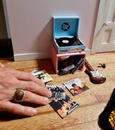 Princess Lionheart's record player made by Dominguez Ball.