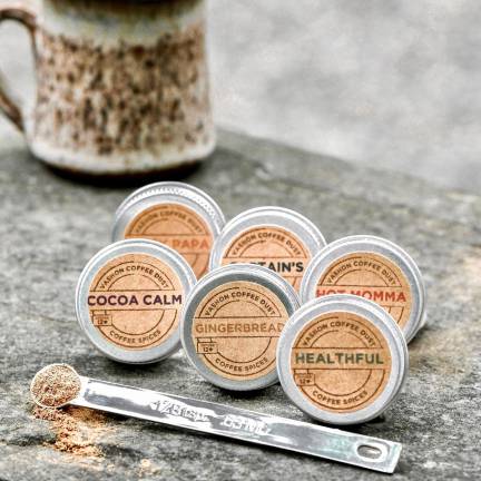 Stuff we dig 3. None of that synthetic creamer, thanks. Jazz up your coffee with actual spices, creatively mixed.