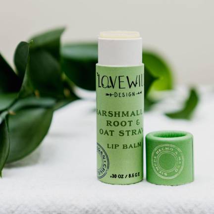 Stuff we dig 4. Lovewild lip balm is made in New York with wild-harvested herbs.