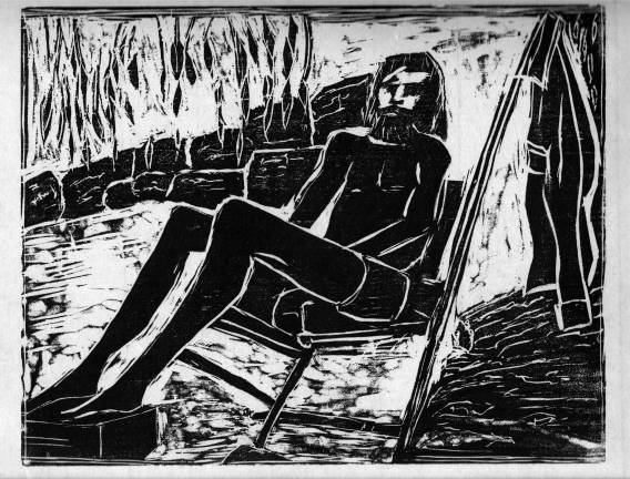 Gluttony in the gorge <i>Keith in Chair</i>