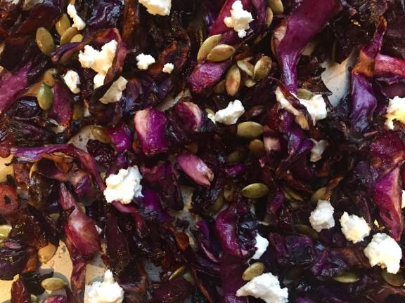 A salad for a snowy day When you want a salad, but don't feel like eating cold out-of-season greens.