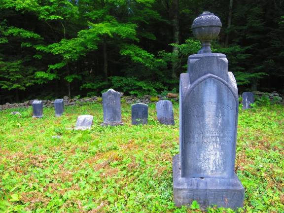 We pause at ancient cemeteries where too many stones mark the graves of little children.