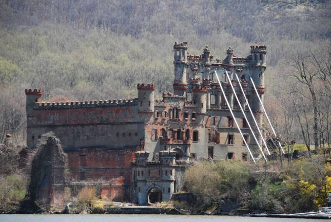 The dark, quirky castle on the Hudson