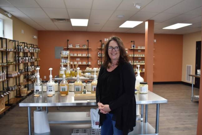 Allyn makes her own refillable skincare, and whatever else customers need. Next up: dog shampoo, dishwasher detergent and toilet bowl cleaner.