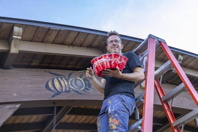Turning lawns into lifelines Matt Willey has branched out from his original subject of honeybees, but this ‘space simply wanted it,’ he said.