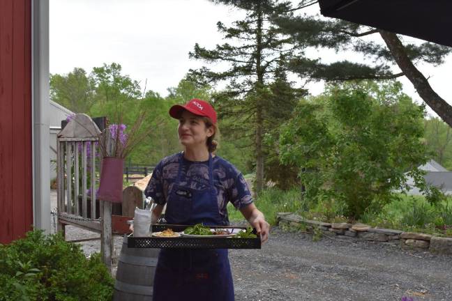 Chef Beth Goodwin was a couple years behind Alix at Cornell, where they were fellow members of an underground dining club. Goodwin went on to train at Chez Panisse.