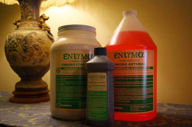 A line of plant-based embalming fluids. Embalming is not part of every green burial, but it is an option.