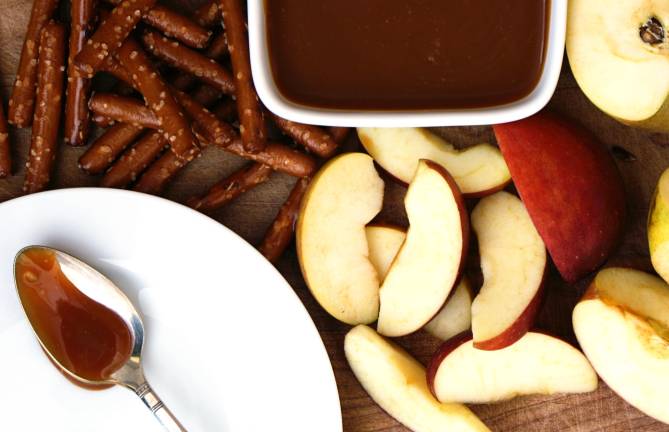 Stuff we dig 9. Salted caramel sauce made by a homesteader in Orange County, NY.