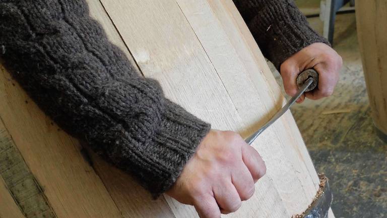 Barrel shortage? Woodworker jumps in. Barrel shortage? Woodworker jumps in.