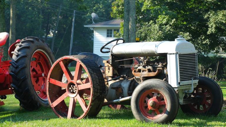 Mr. Miller’s tractors Mr. Miller’s tractors