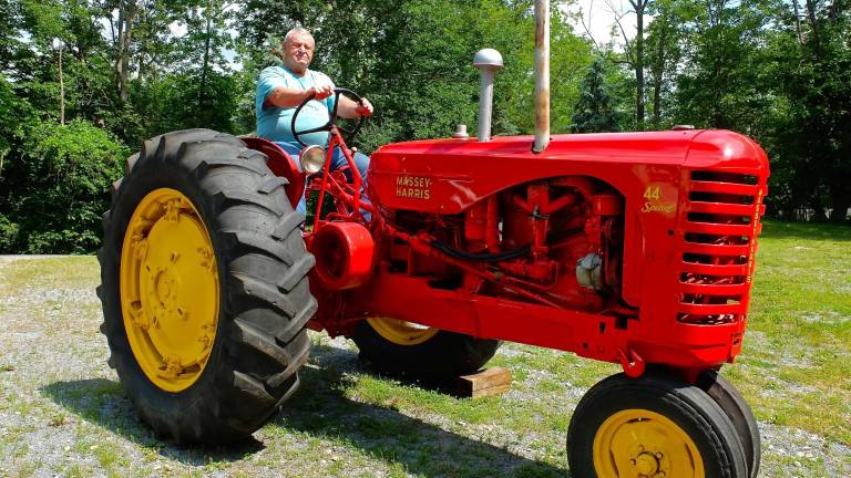 Mr. Miller’s tractors Mr. Miller’s tractors