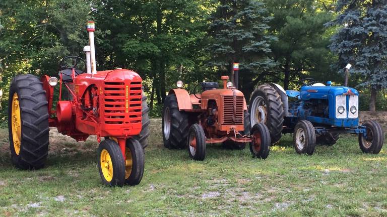 Mr. Miller’s tractors Mr. Miller’s tractors