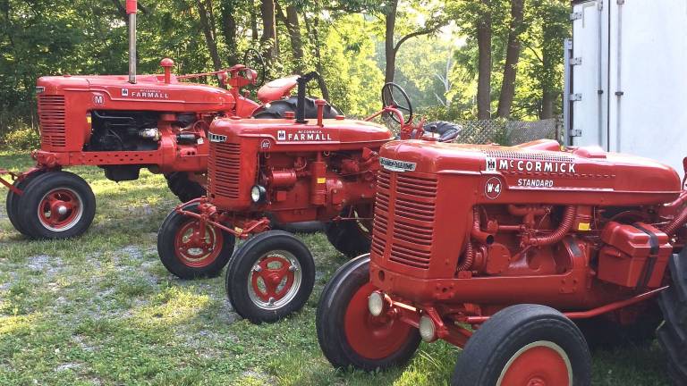 Mr. Miller’s tractors Mr. Miller’s tractors