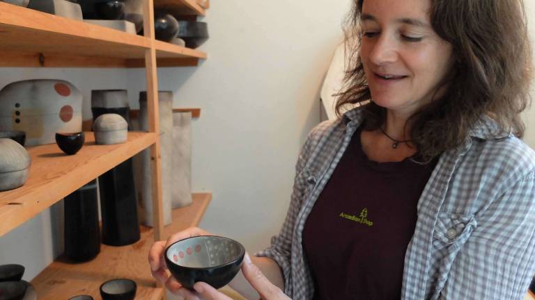 Clay became her ‘one black crayon’ Clay became her ‘one black crayon’