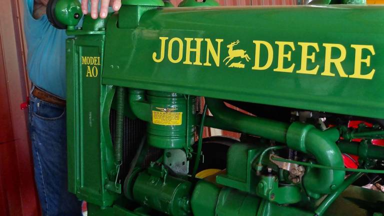 Mr. Miller’s tractors Mr. Miller’s tractors
