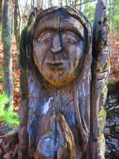 An Angel on Mahackamack Trail in Watershed Park, Port Jervis, N.Y.