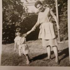 The author with her Googie.