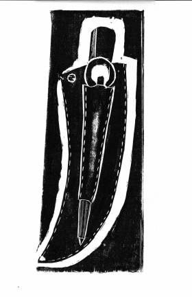 Skinning knife