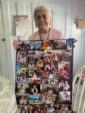 Marion Wright, a month after turning 98, with a highlight reel of memories.