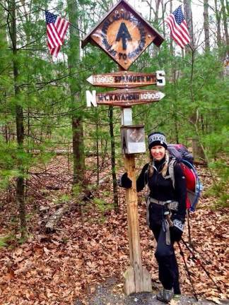 The halfway point of the Appalachian Trail between Springer Mountain, Georgia and Mt. Katahdin, Maine.