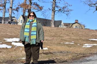 Martha Echevarria, 64, after a Sunday walk at Veterans Memorial Park in Warwick. She has lost 30 pounds since her doctor gave her an ultimatum. She had lost weight before, but it had always returned. This time, with her life on the line, it feels different.