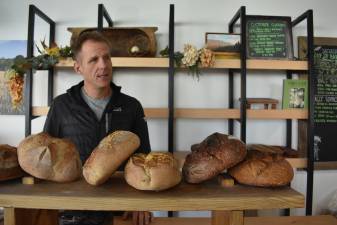 Lenny Bussanich at Marksboro Mills in Blairstown, NJ, named for the town’s original mill, built in 1762.