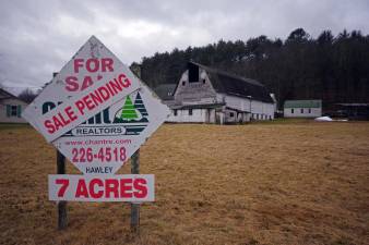 The Santos Farm in Milford, PA has been bought by a developer, but a community group hopes to raise $2 million to buy the land back.