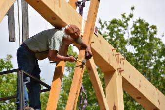 The ancient art of timberframing is having a minor renaissance