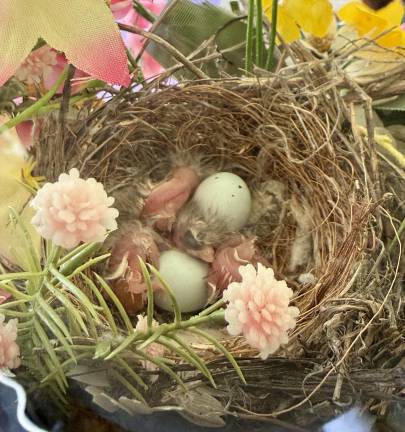 Three hatched, two to go