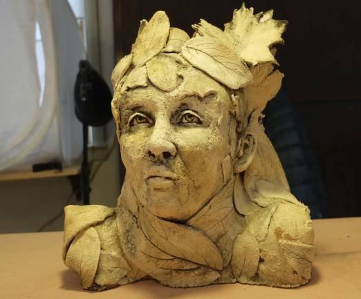 A jeweler recasts herself in clay