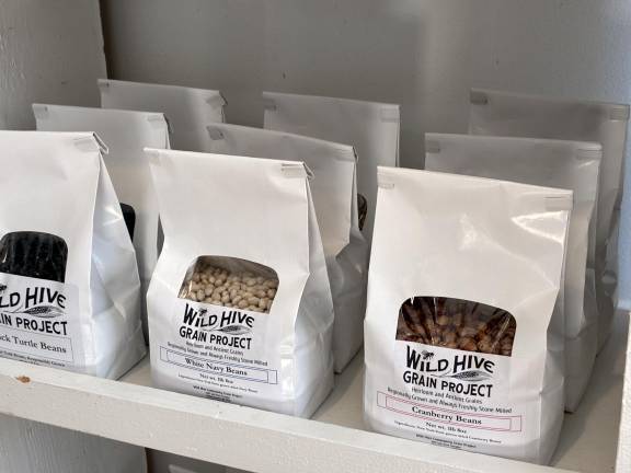 Wild Hive has branched out to sell other locally grown staples like dry beans.