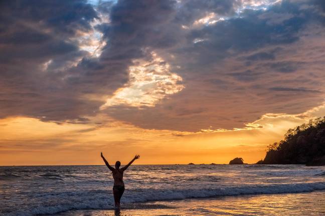 The writer’s photo, <i>Elation, </i>was made in Manuel Antonio, Costa Rica in February 2016.