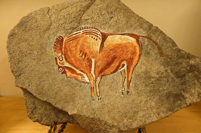 14,000 years later, a cave artist at work