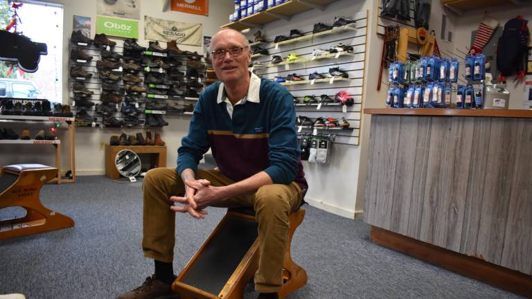 As a young man, Wolckenhauer answered a job listing for a ‘sports-minded’ applicant. So began a long career in footwear.