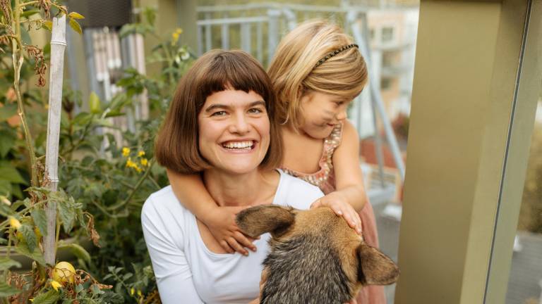 Michaeleen Doucleff, author and science journalist, and her daughter, Rosy.